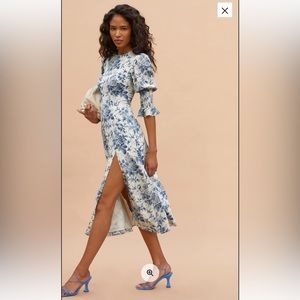 Reformation Carolena Dress in Pompadour (2P) NWT